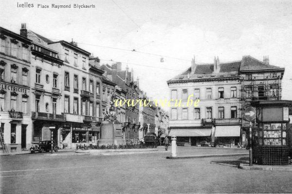 postkaart van Elsene Place Raymond Blyckaerts