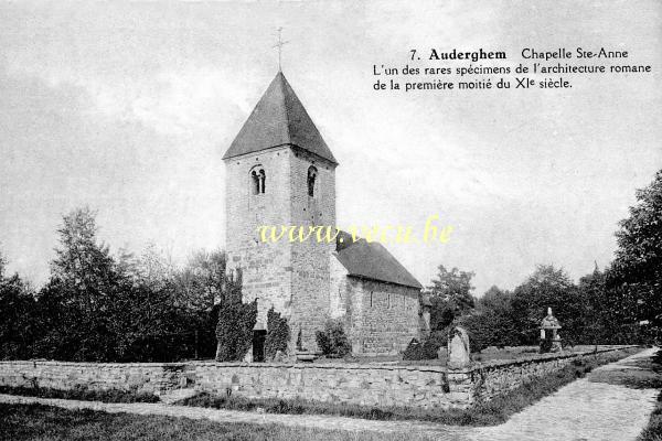 postkaart van Oudergem Chapelle Sainte Anne