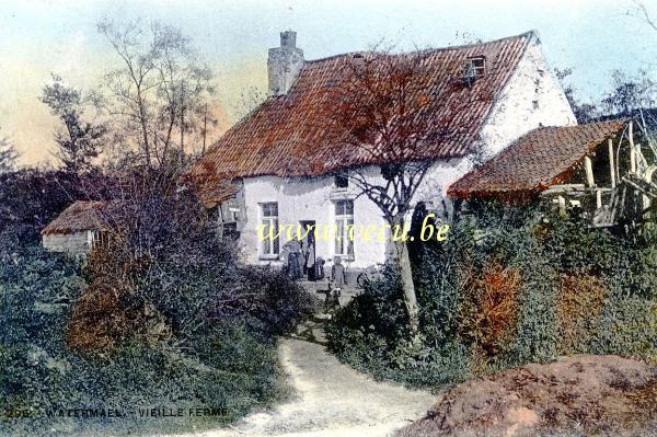 ancienne carte postale de Watermael-Boitsfort Vieille ferme