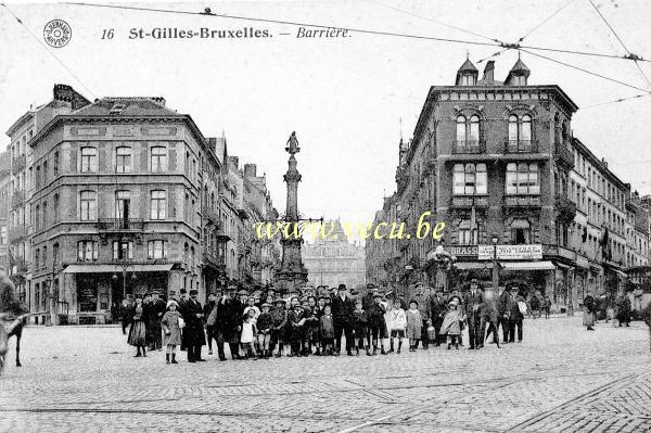 ancienne carte postale de Saint-Gilles Barrière