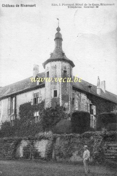 ancienne carte postale de Rixensart Château de Rixensart