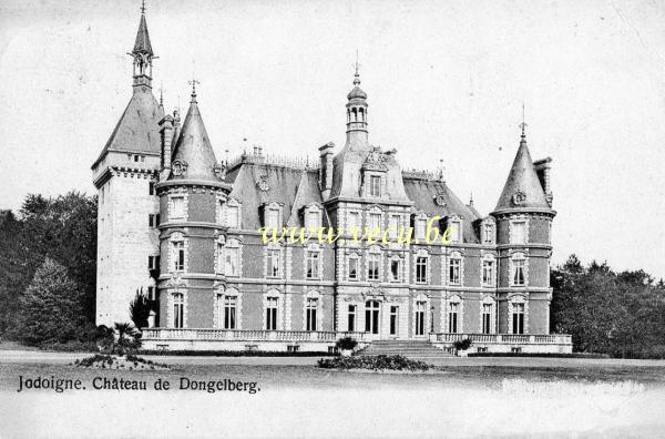 ancienne carte postale de Jodoigne Château de Dongelberg