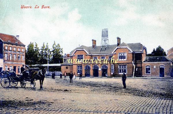 postkaart van Waver La Gare