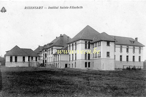 ancienne carte postale de Rixensart Institut Sainte Elisabeth