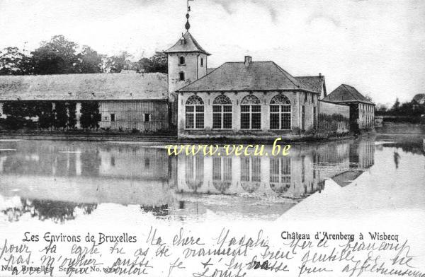 ancienne carte postale de Wisbecq Château d'Arenberg à Wisbecq