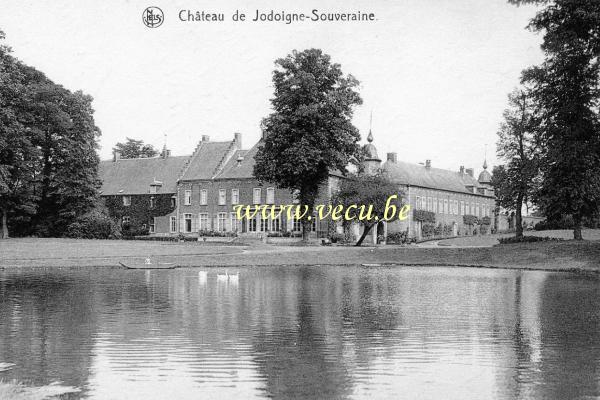 ancienne carte postale de Jodoigne Château de Jodoigne-Souveraine