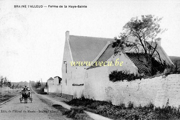 postkaart van Braine-l'Alleud Ferme de la Haye-Sainte