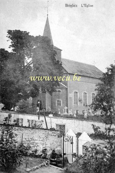 ancienne carte postale de Bonlez L'Eglise