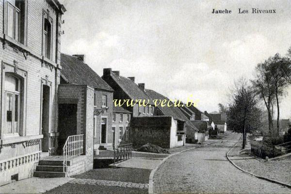 ancienne carte postale de Jauche Les Riveaux
