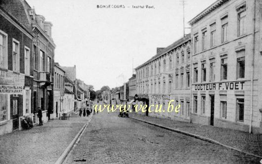 ancienne carte postale de Bonsecours Institut Voet