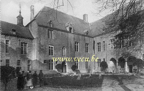 ancienne carte postale de Ecaussines Vieux château d'Ecaussines-Lalaing