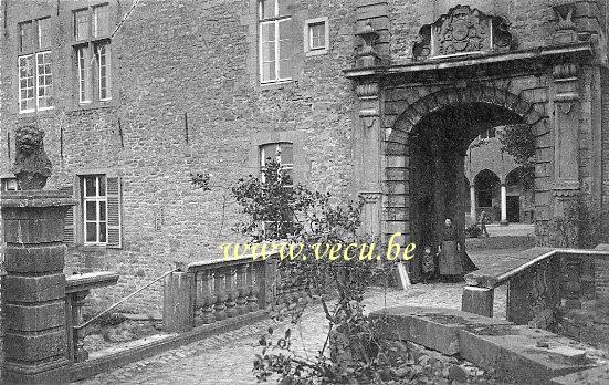 ancienne carte postale de Ecaussines Vieux château d'Ecaussines-Lalaing