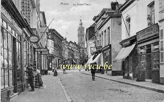 postkaart van Bergen La Grand'Place