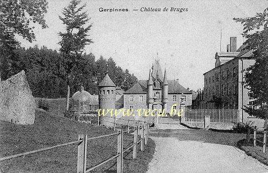 Cpa de Gerpinnes Château de Bruges