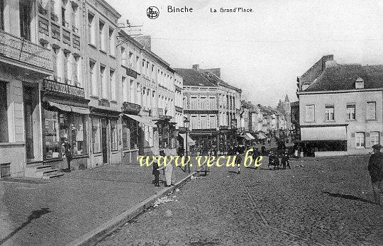 postkaart van Binche La Grand'Place