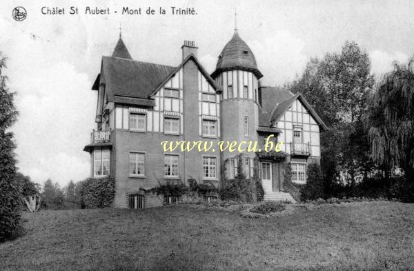 ancienne carte postale de Mont-Saint-Aubert Châlet St Aubert - Mont de la trinité