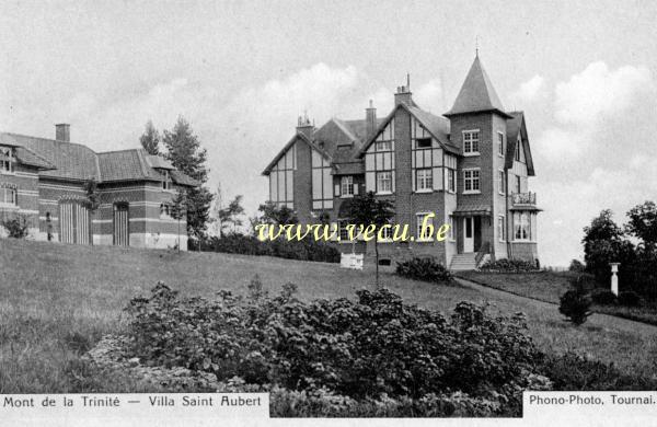 ancienne carte postale de Mont-Saint-Aubert Mont de la Trinité - Villa Saint Aubert