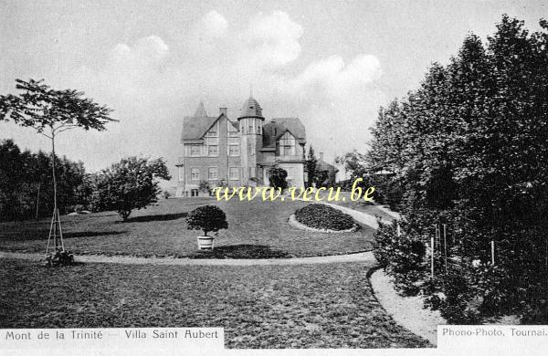 ancienne carte postale de Mont-Saint-Aubert Mont de la Trinité - Villa Saint Aubert