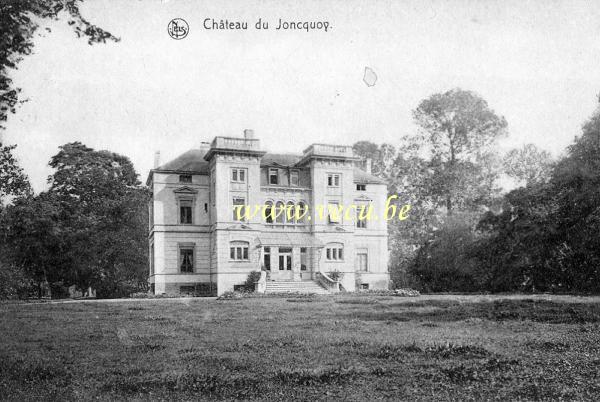 ancienne carte postale de Ghlin Château du Joncquoy