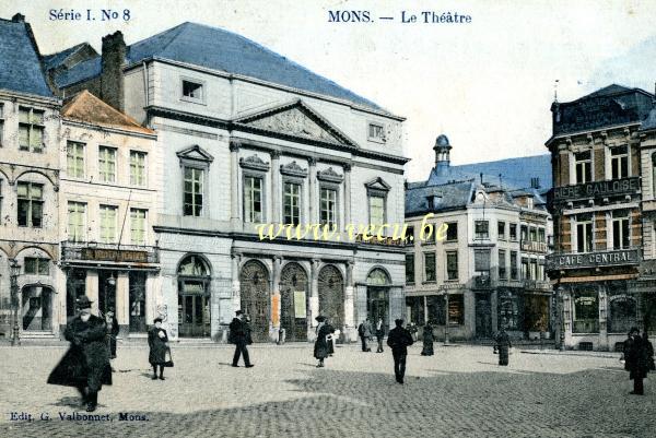 postkaart van Bergen Le Théatre
