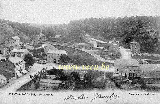 Cpa de Modave Bonne-Modave - Panorama