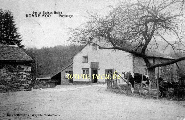 ancienne carte postale de Coo Petite Suisse Belge - Roane Coo - Paysage