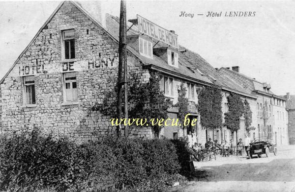 Cpa de Hony Hôtel Lenders