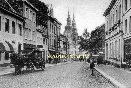 ancienne carte postale de Eupen Rue du Couvent - Klosterstrasse
