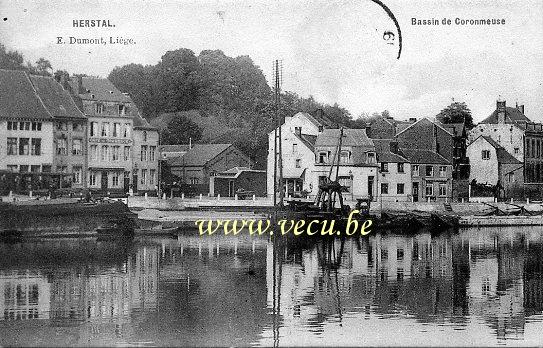 postkaart van Herstal Bassin de Coronmeuse