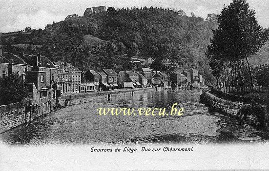 Cpa de Chèvremont Environs de Liège - Vue sur Chèvremont