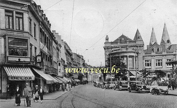 ancienne carte postale de Spa Rue Royale