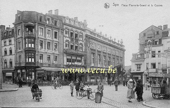 postkaart van Spa Place Pierre-le-Grand et le Casino