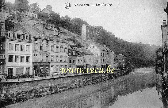 ancienne carte postale de Verviers La Vesdre