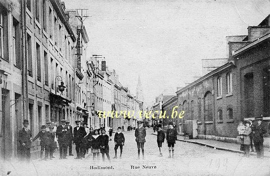 ancienne carte postale de Hodimont Rue Neuve