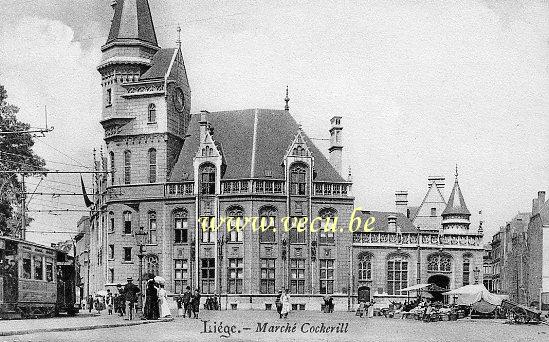 postkaart van Luik Marché Cockerill