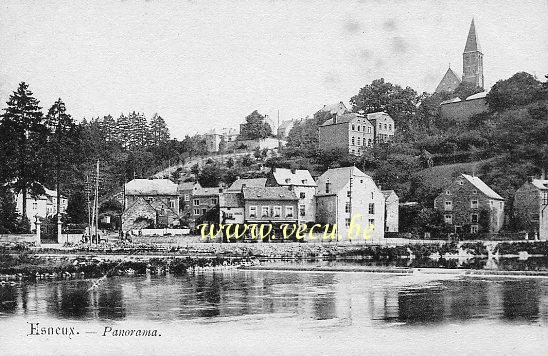 ancienne carte postale de Esneux Panorama