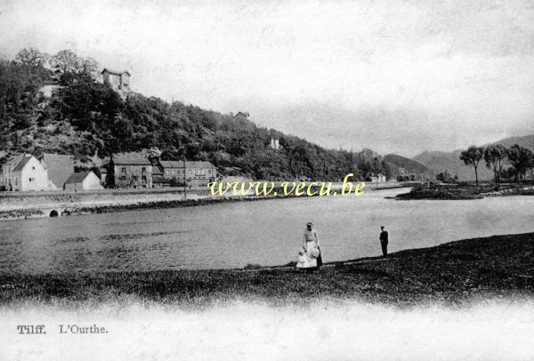 ancienne carte postale de Tilff L'Ourthe