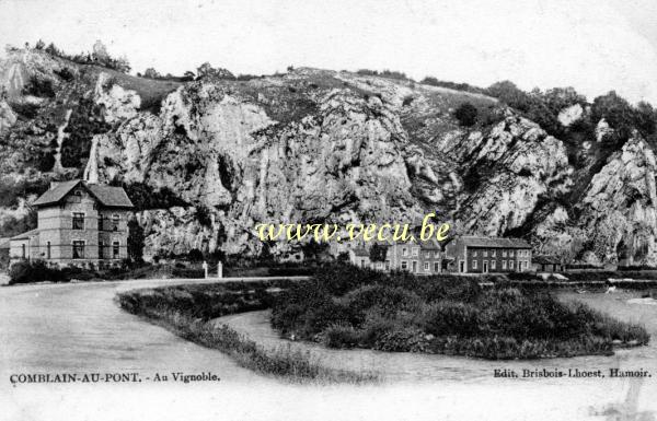 ancienne carte postale de Comblain-au-Pont Au Vignoble