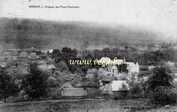 ancienne carte postale de Hamoir Château des vieux-fourneaux