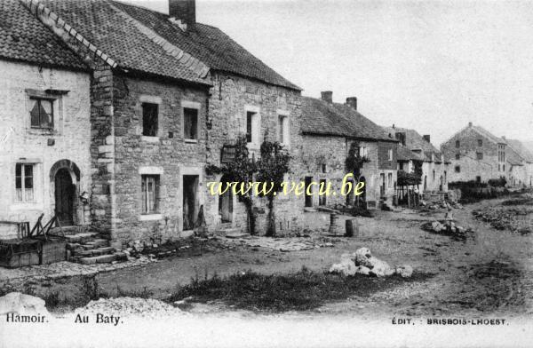 ancienne carte postale de Hamoir Au Baty