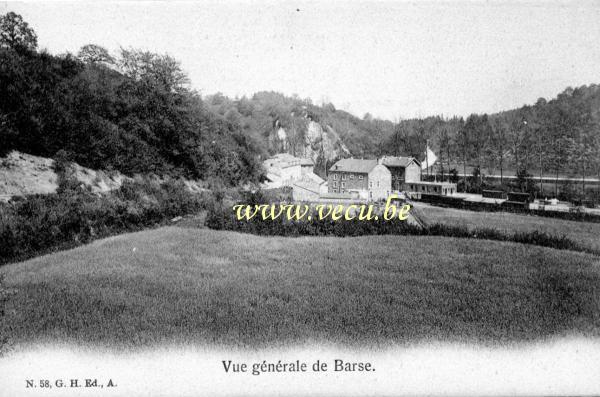 ancienne carte postale de Barse Vue générale de Barse