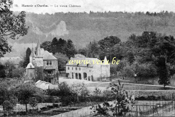 ancienne carte postale de Hamoir Le vieux Château