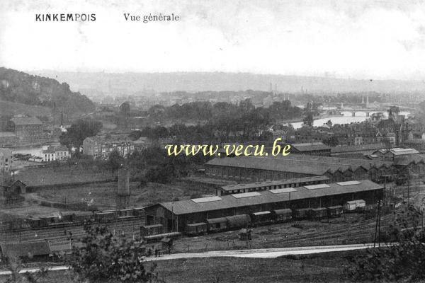 ancienne carte postale de Kinkempois Vue générale