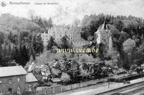 postkaart van Remouchamps Château de Montjardin