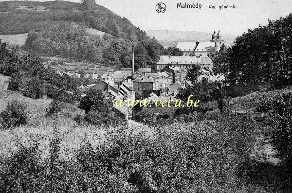ancienne carte postale de Malmedy Vue Générale