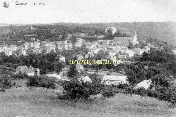 ancienne carte postale de Esneux Le Mont