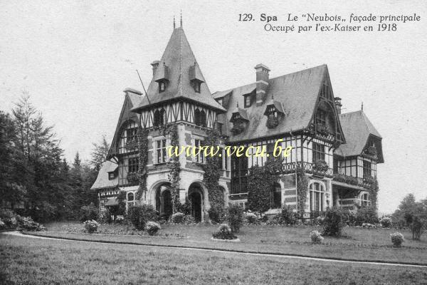 ancienne carte postale de Spa Le 