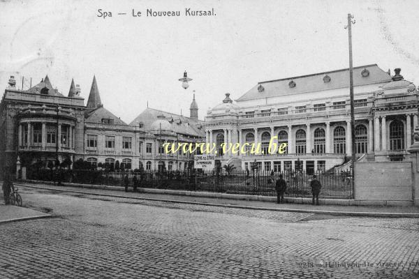 ancienne carte postale de Spa Le Nouveau Kursaal