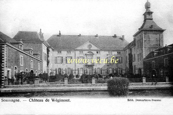 ancienne carte postale de Soumagne Château de Wégimont