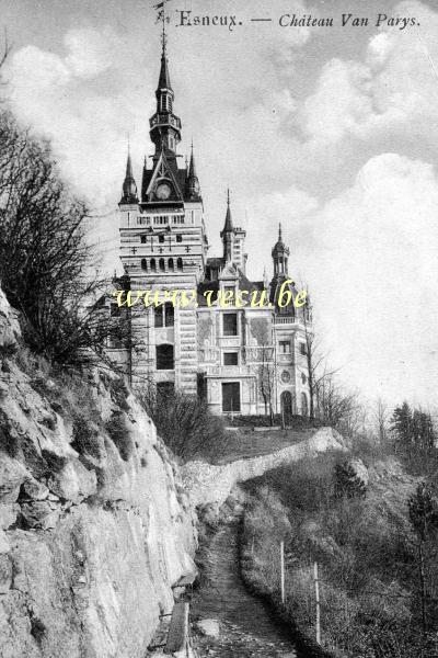 ancienne carte postale de Esneux Château Van Parys